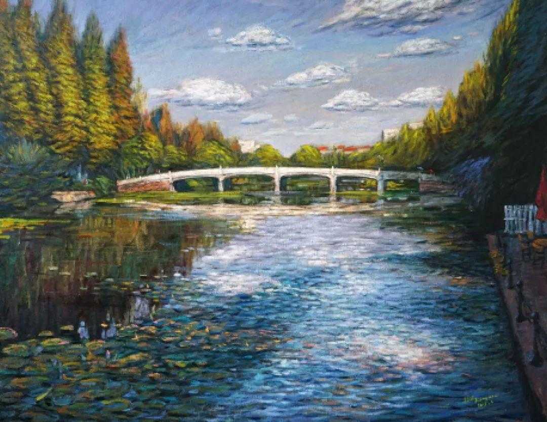 丽娃河，华东师范大学中山北路校区